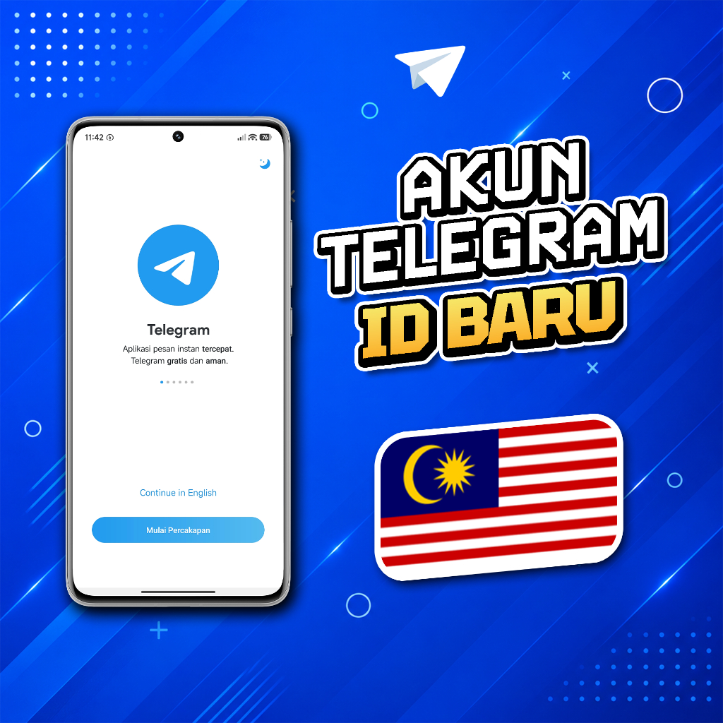AKUN TELEGRAM +60 | NEW ID | MALAYSIA