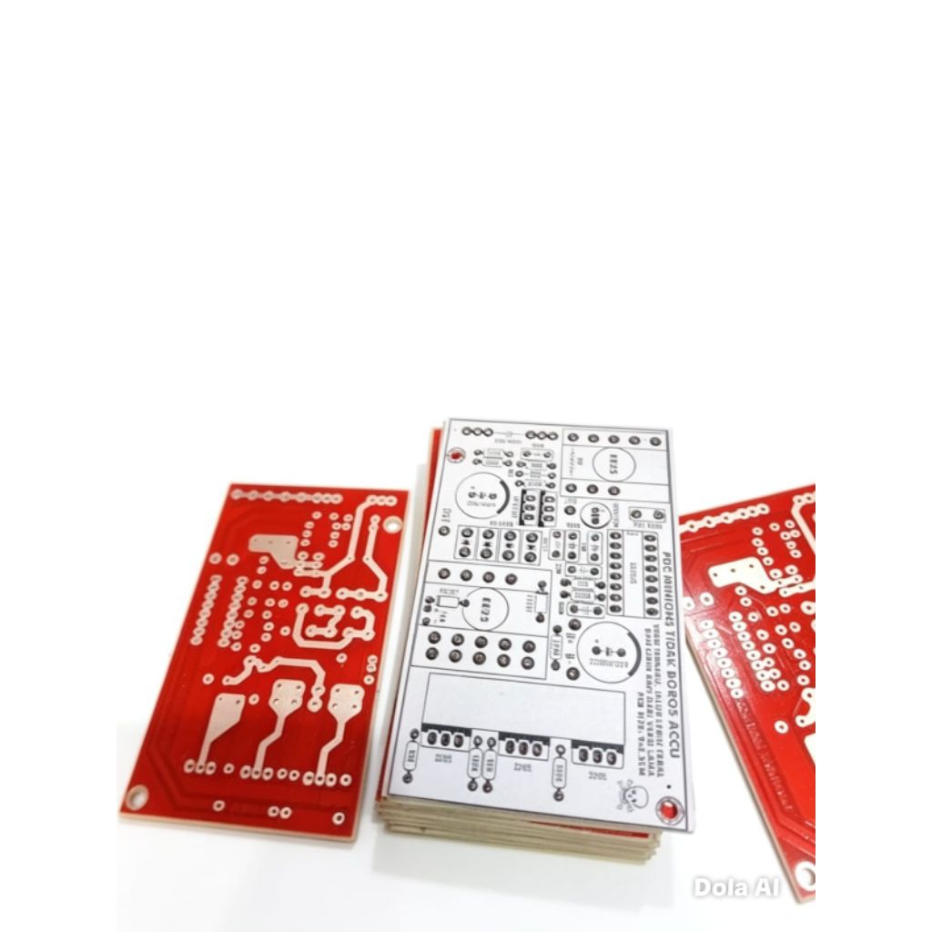 pcb pdc 2fet Minion. hemat accu, bahan fiber tebal