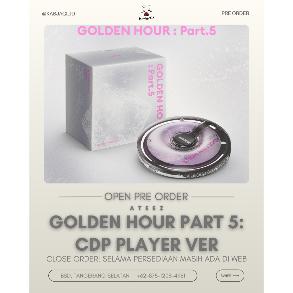 [PO] ATEEZ GOLDEN HOUR PART 5: CDP PLAYER VER