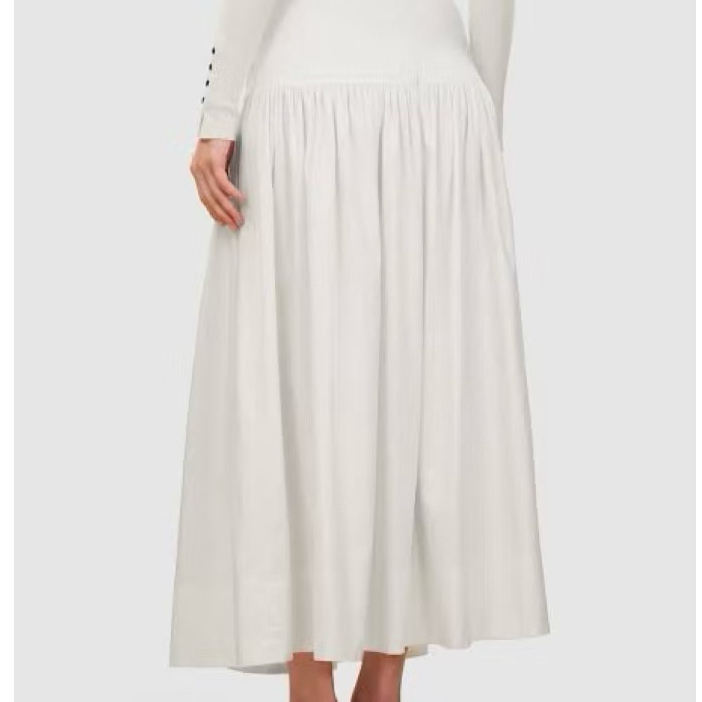 LEENA COTTON RUFFLE SKIRT BY BUTTONSCARVES