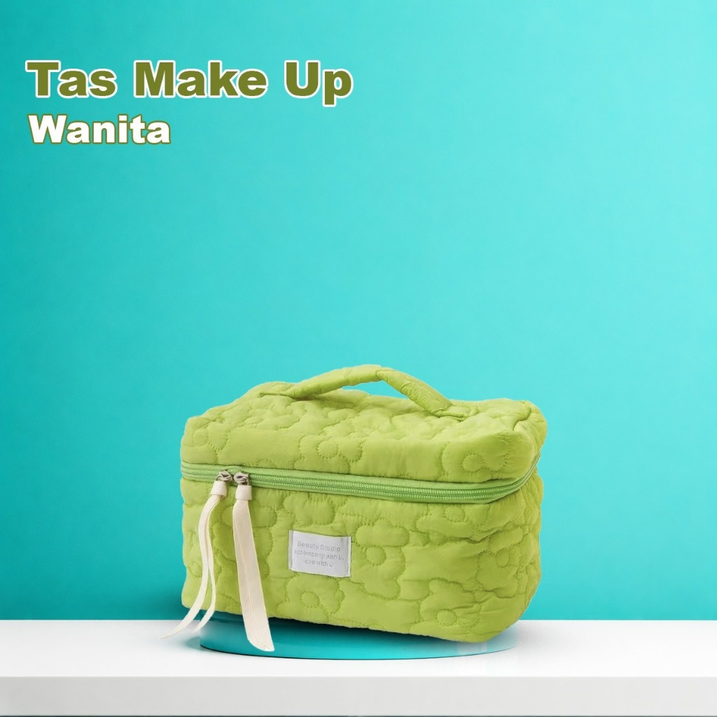 Tas Make Up Skincare/Kosmetik Wanita Ukuran Besar Bahan Poliester Terbaru BK-6027