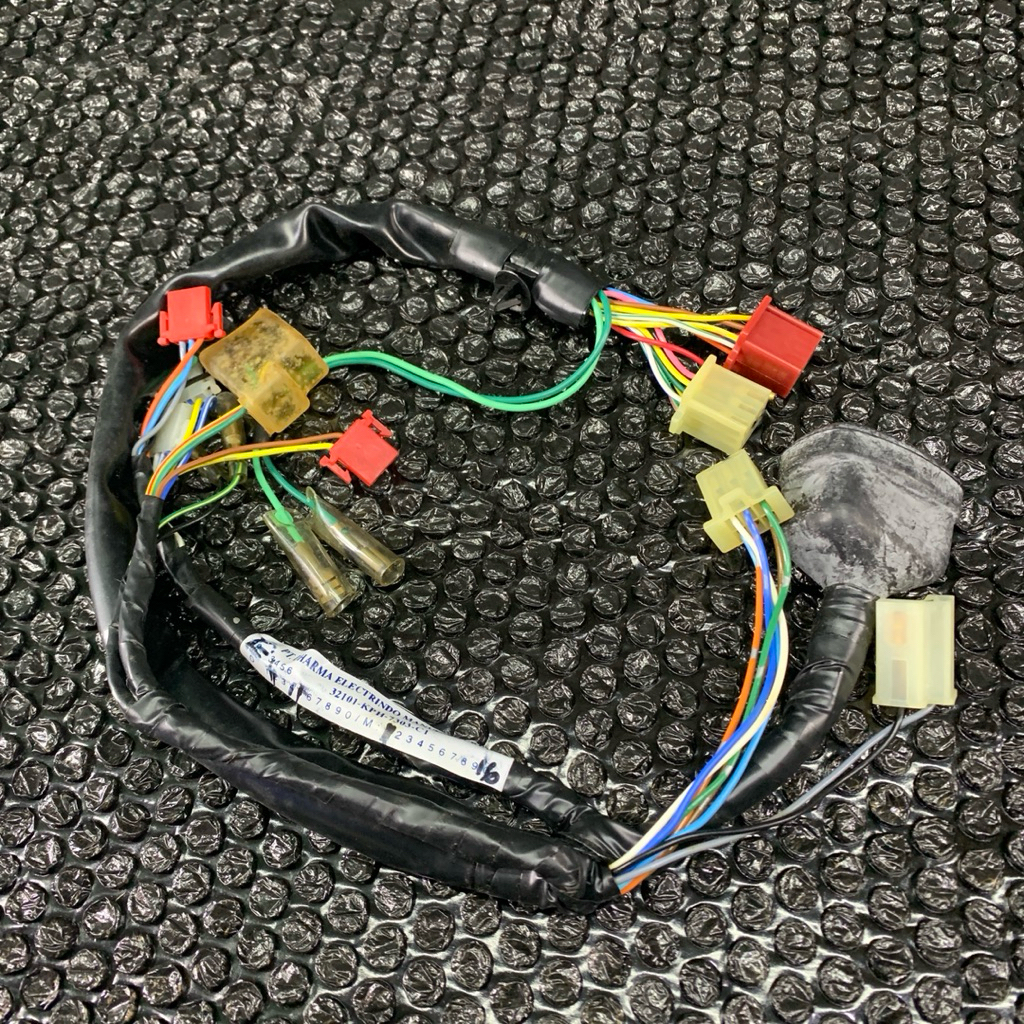 Kabel Body Atas Spedo Speedometer Honda Karisma Trombol Soket Hijau 32101 - KPH - 7303 - C1 SL [KTK2
