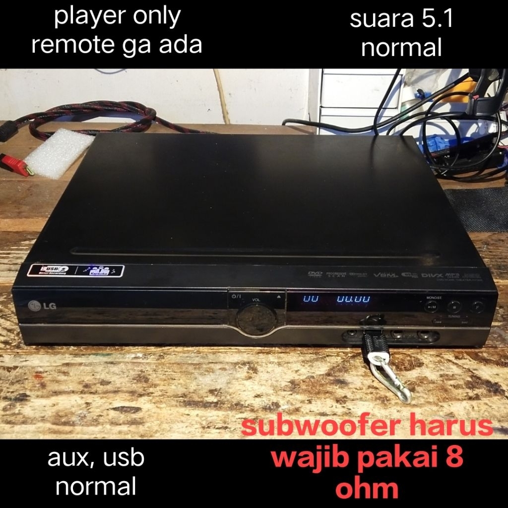 home theater lg. player only