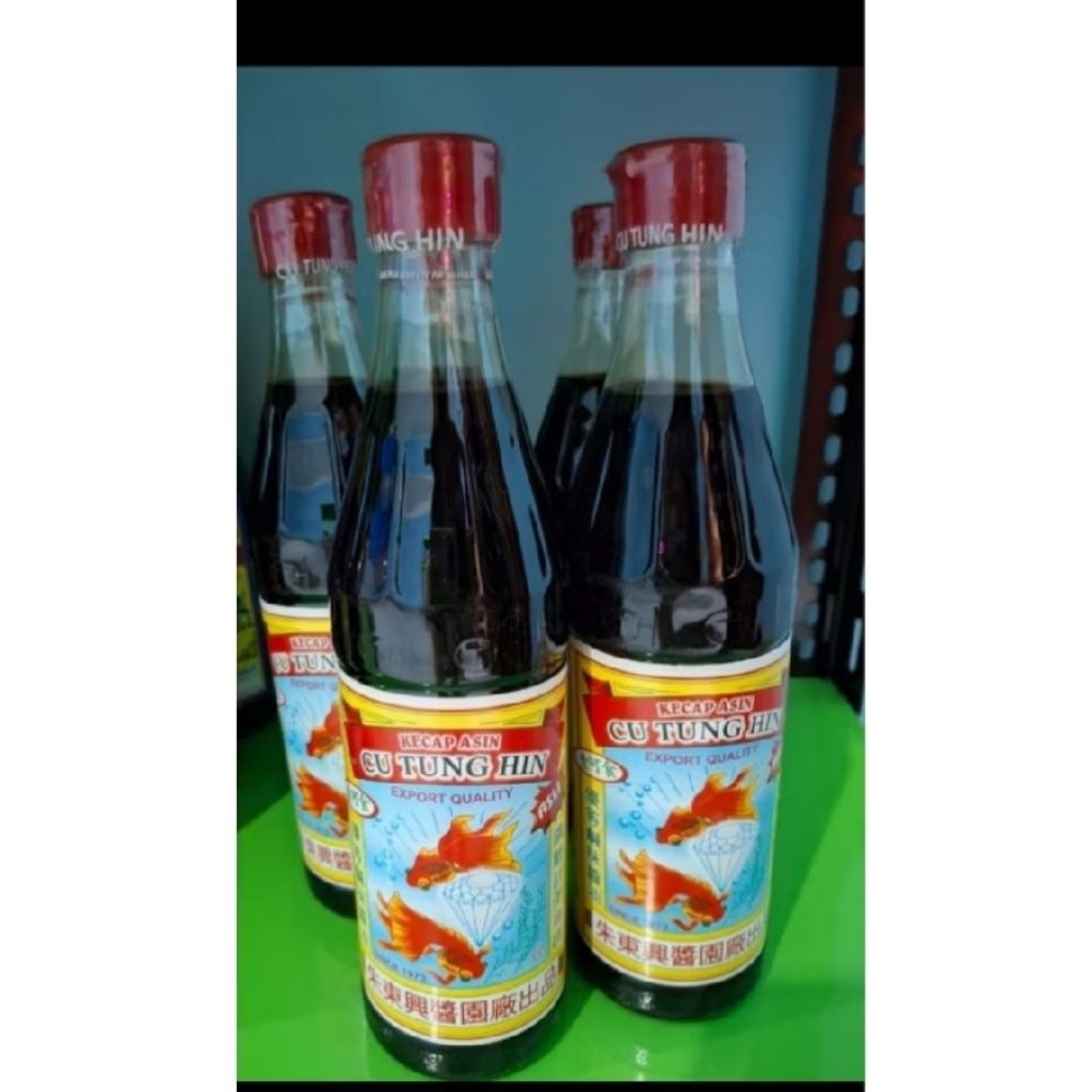 Kecap Asin Cap Ikan Mas Cu Tung Hin 650 Ml