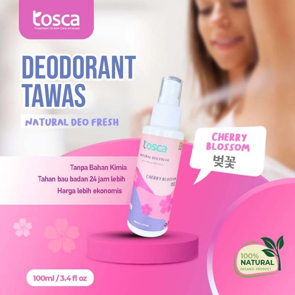 deodorant tawas original  cherry menghilang kan bau ketiak