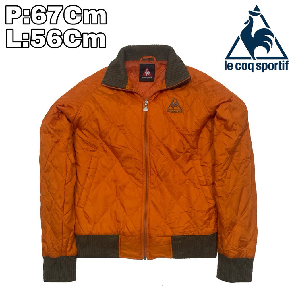 J135 Jaket Casual Varsity Bomber Le Coq Sportif Puffer