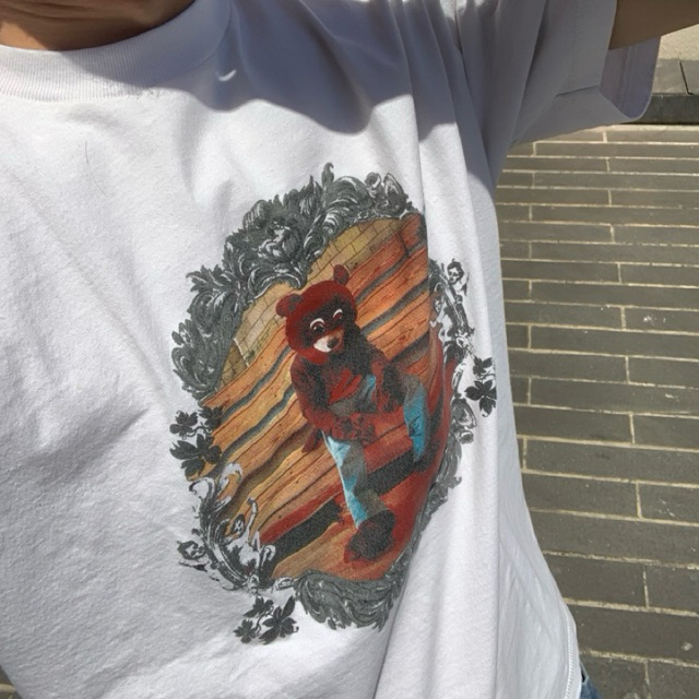 Kaos T-Shirt Baju Kanye West ‘College Dropout’ Bootleg Tee
