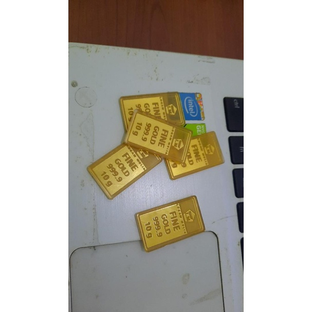 REPLIKA LOGAM MULIA | REPLIKA EMAS | DEKORASI MAHAR/ emas palsu