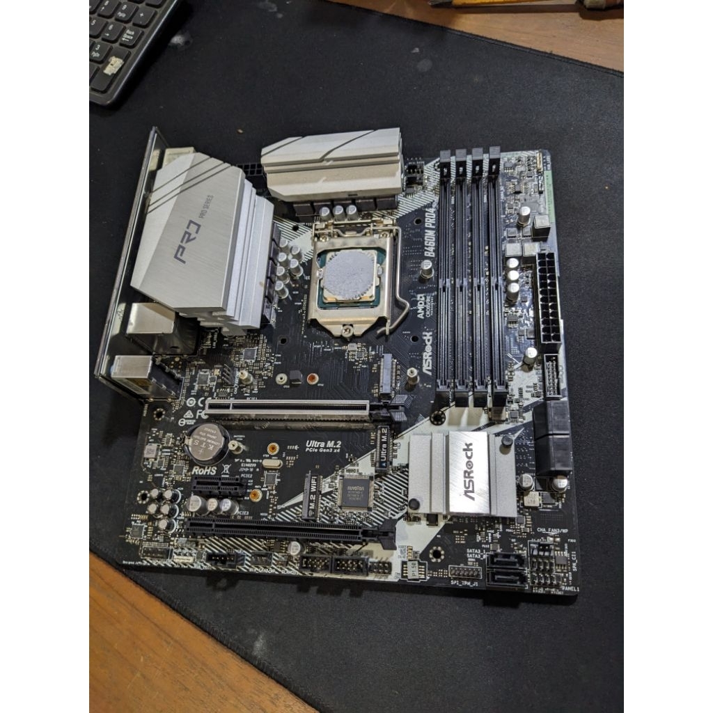 i5 10400f plus mobo ASRock B460m pro series