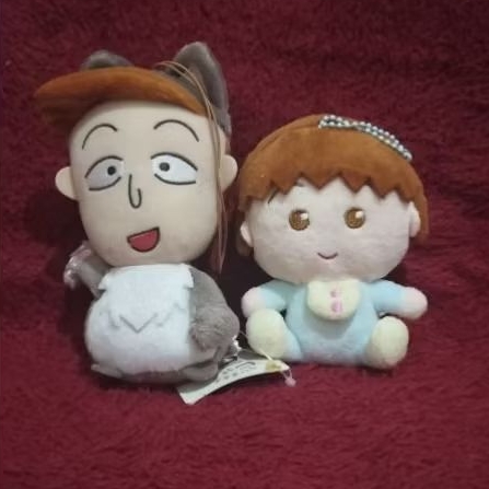 GANCI CHIBI MARUKO CHAN BONEKA CHIBI MARUKO CHAN (BERDUA)
