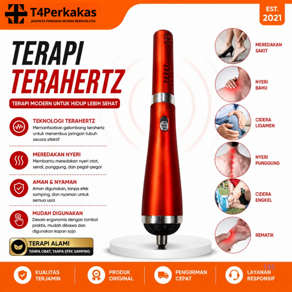 Alat Terapi Terahertz Blower Sinar Inframerah / THz Wave Cell Fisioterapi