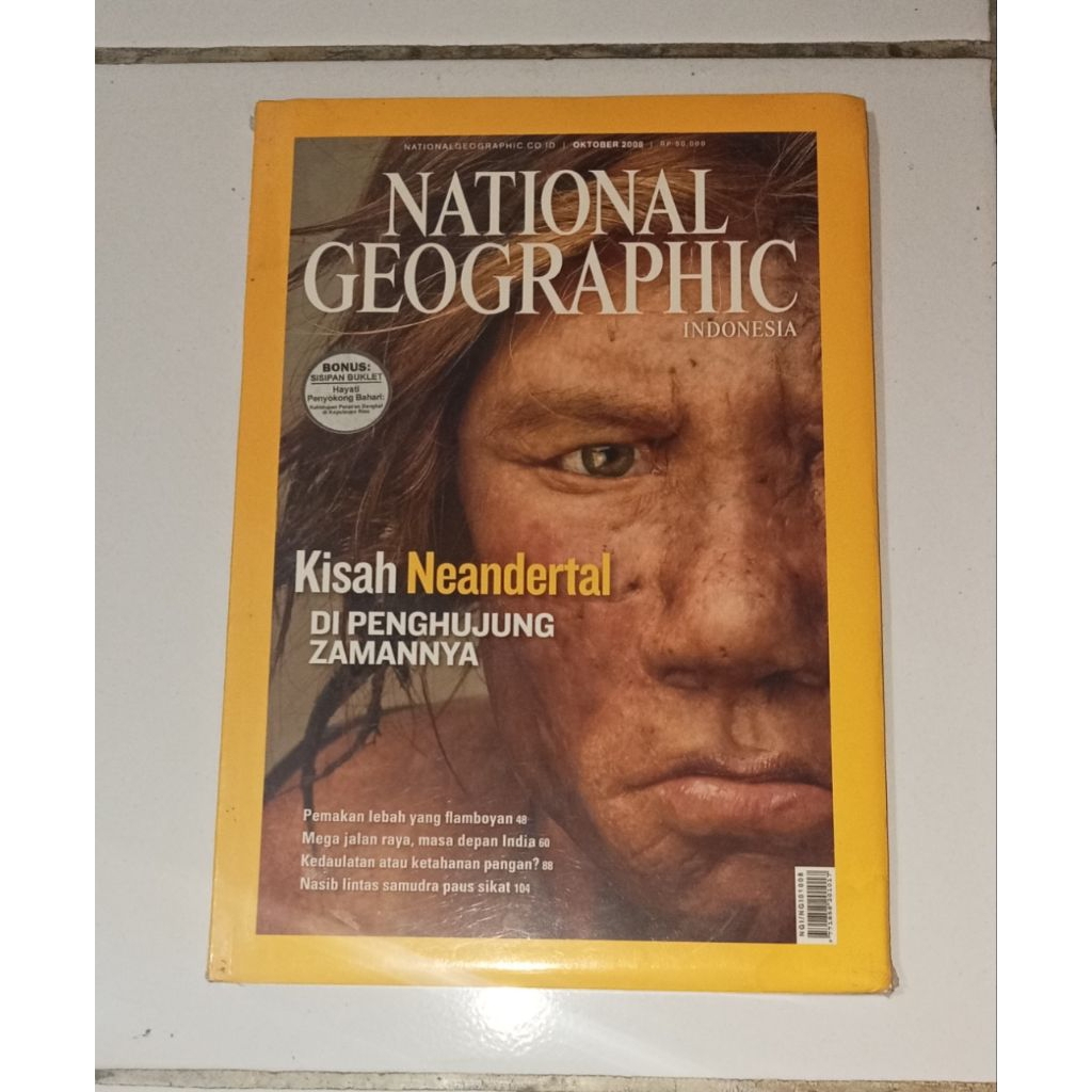 majalah National Geographic Indonesia Oktober 2008 new segel