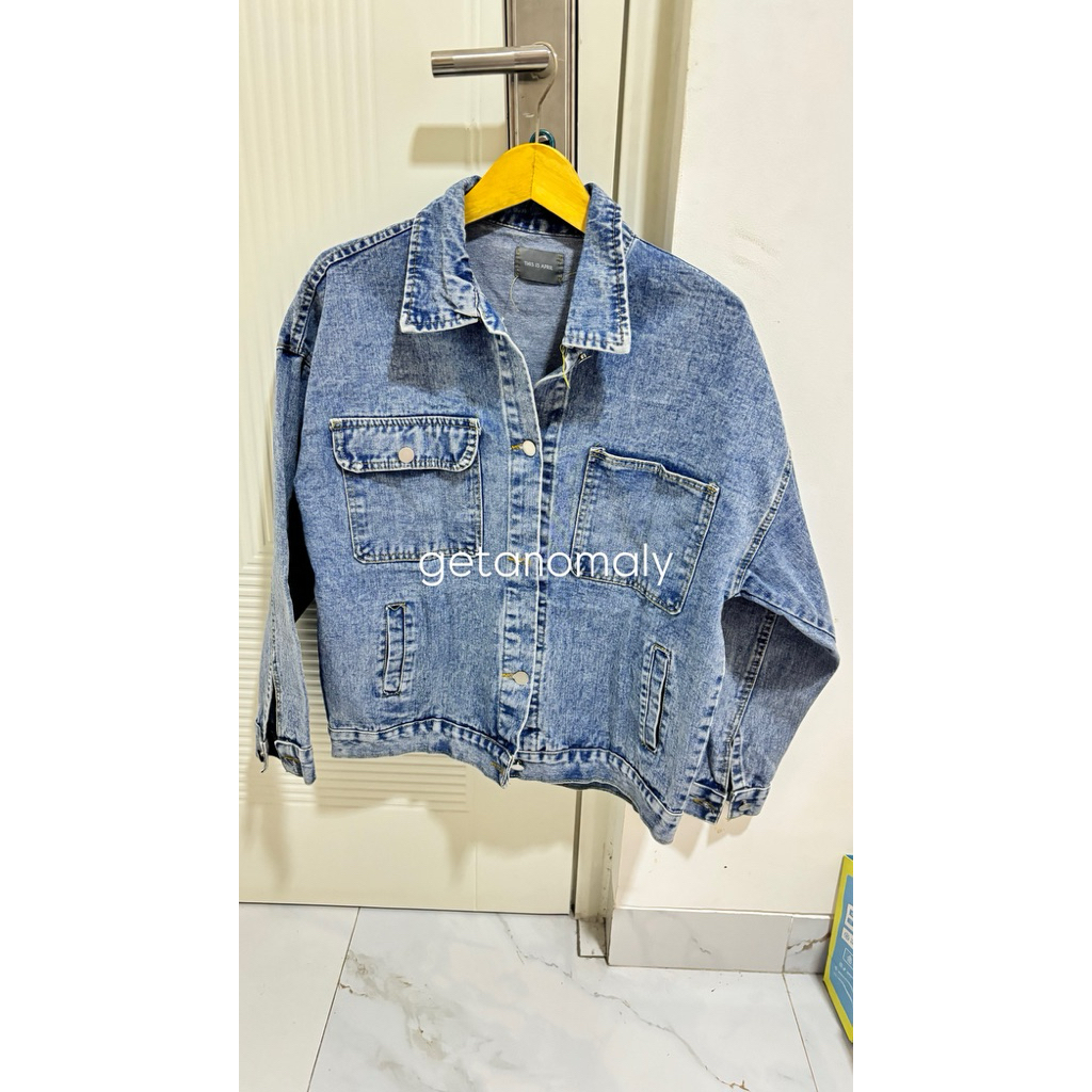 This is April Jacket Jeans