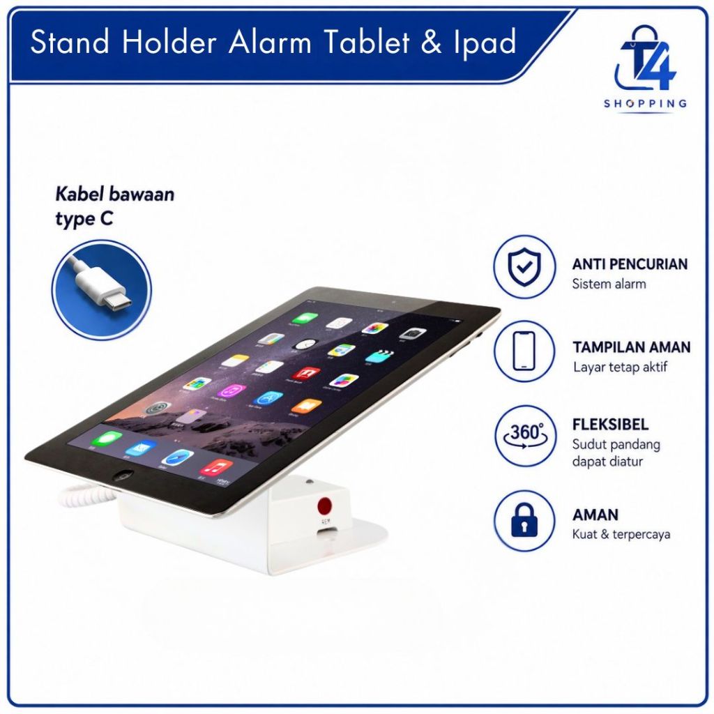 Alarm hp tablet alarm tablet display alarm docking tablet
