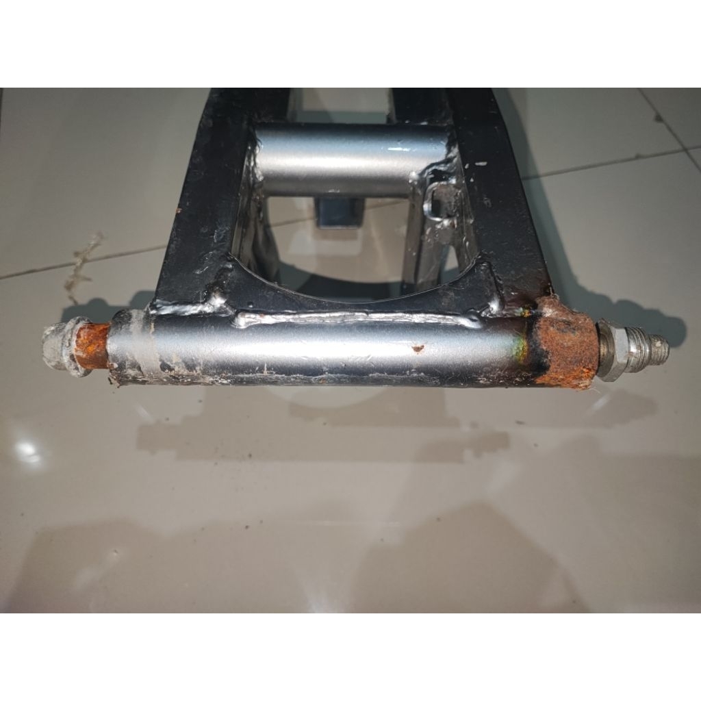 swing arm satria 2 tak double disk
