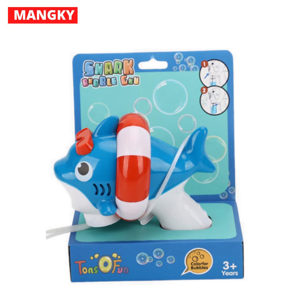 Tons O'Fun Shark Bubble Gun