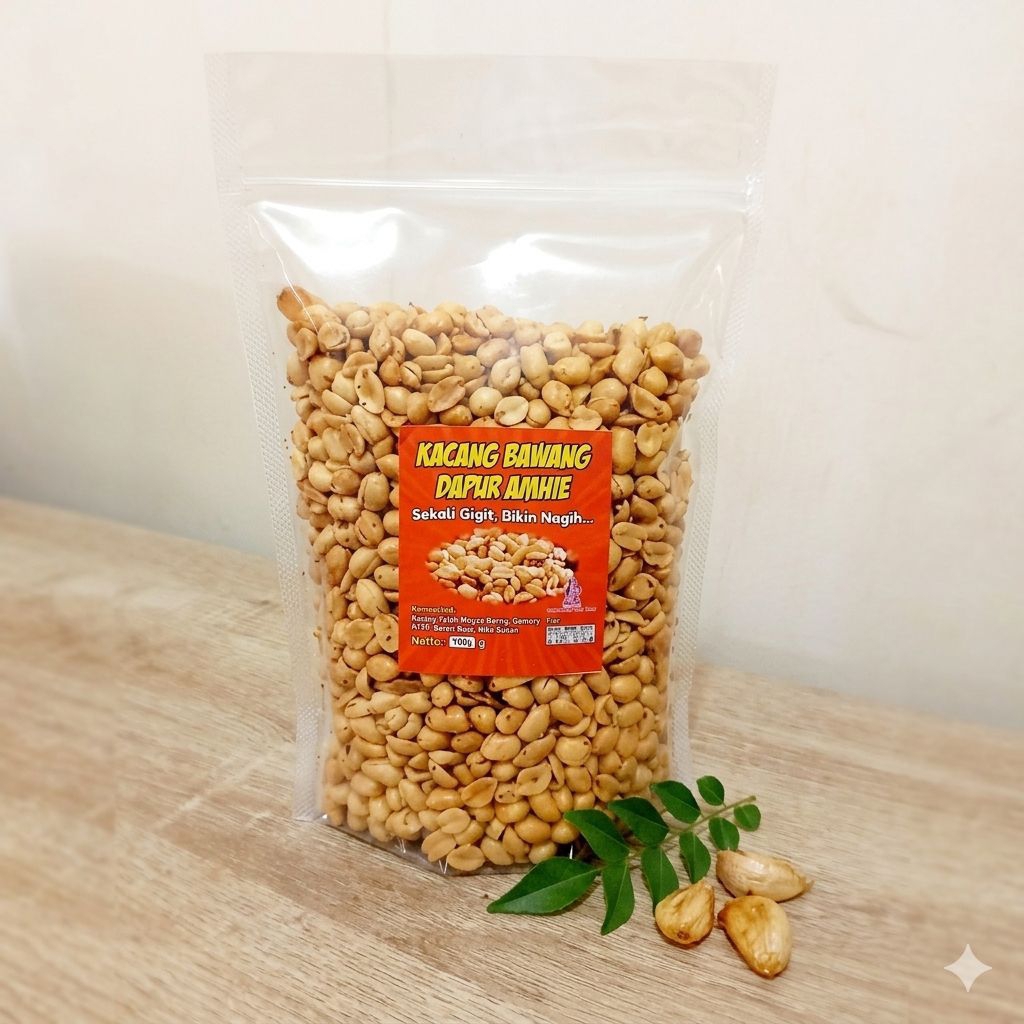 Kacang Bawang | Kacang Goreng | Kacang Goreng Bawang Putih | Cemilan Enak Renyah Gurih | Ide Isian T