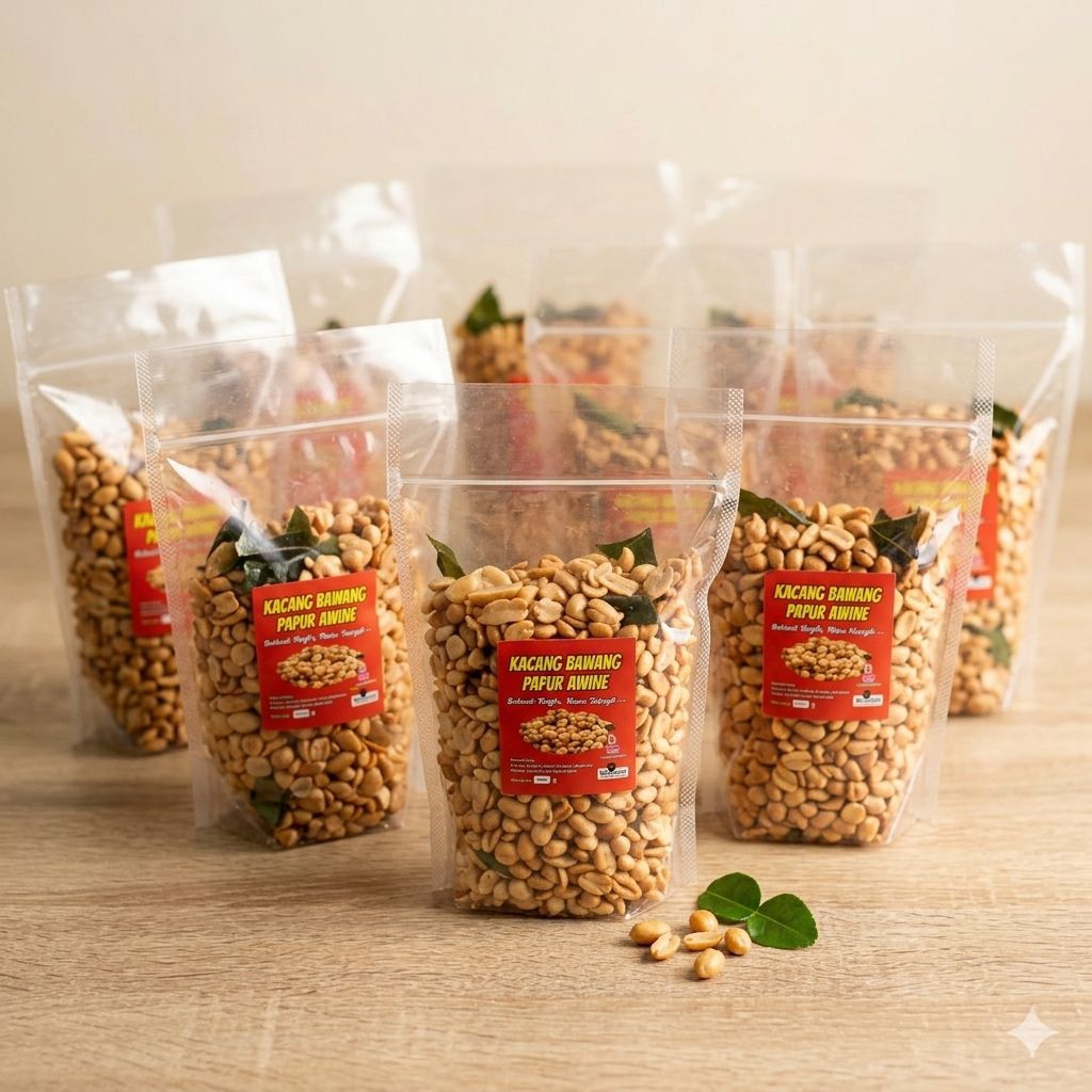 Kacang Bawang | Kacang Goreng | Kacang Goreng Bawang Putih | Cemilan Enak Renyah Gurih | Ide Isian T