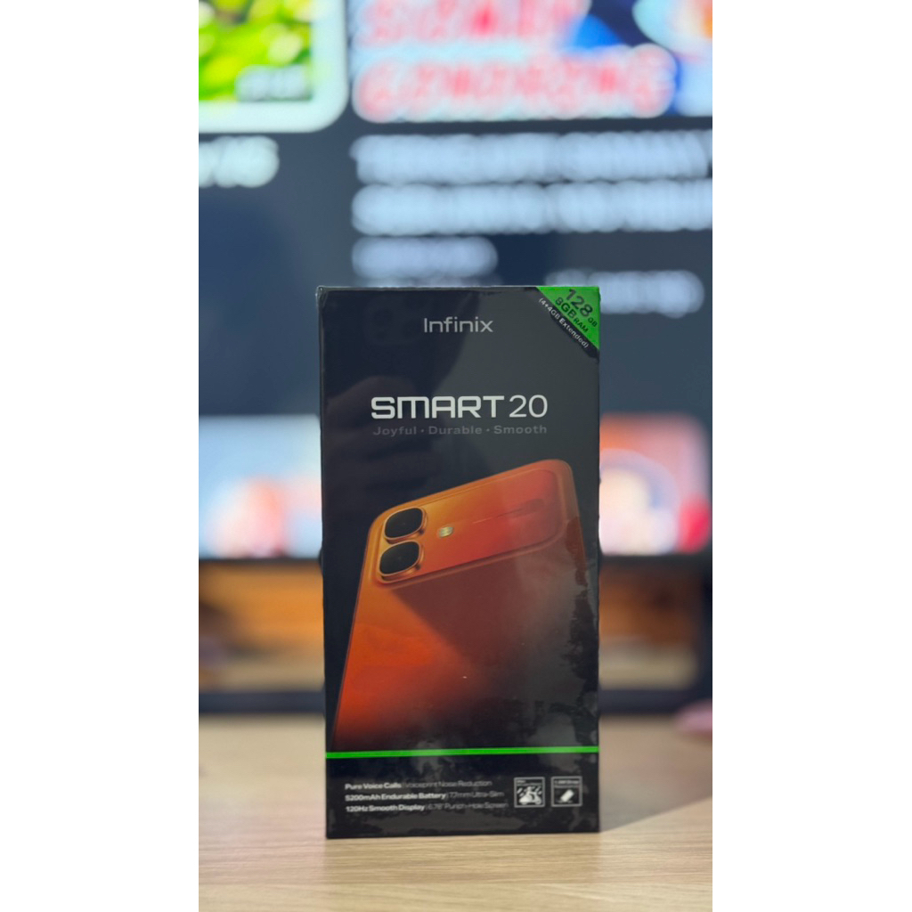 Infinix Smart 20 Orange 4/128 GARANSI RESMI