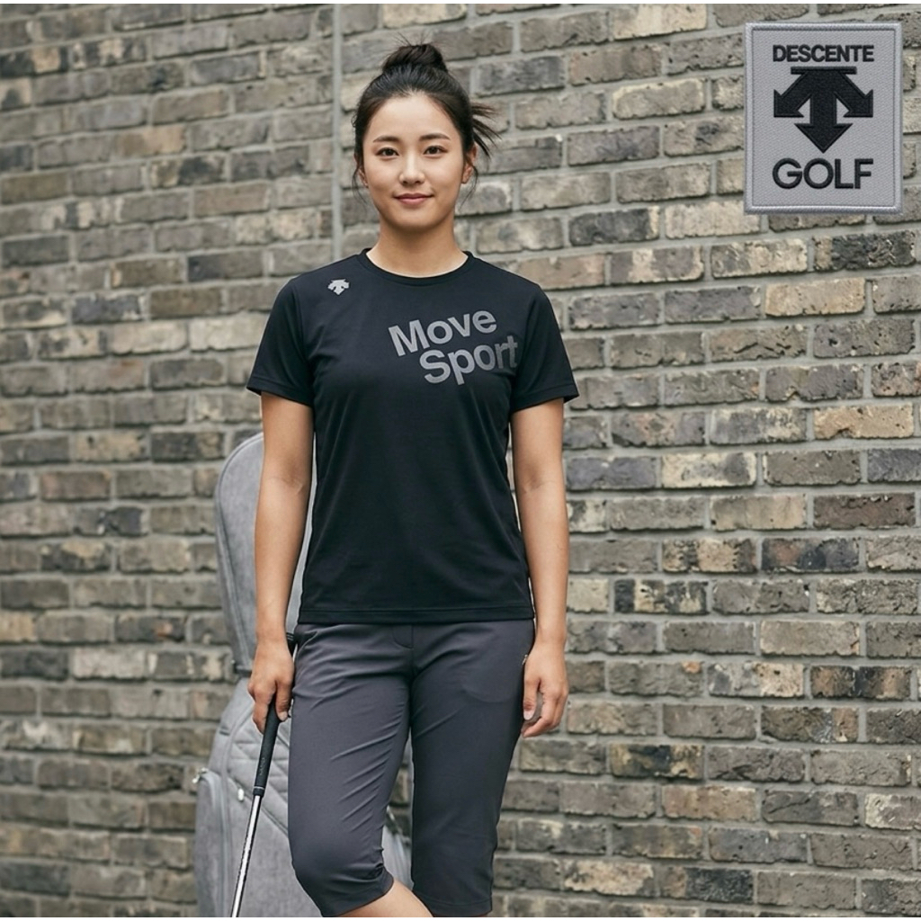 DESCENTE Womens Golf Wear Baju golf Wanita Original Like New Second Preloved