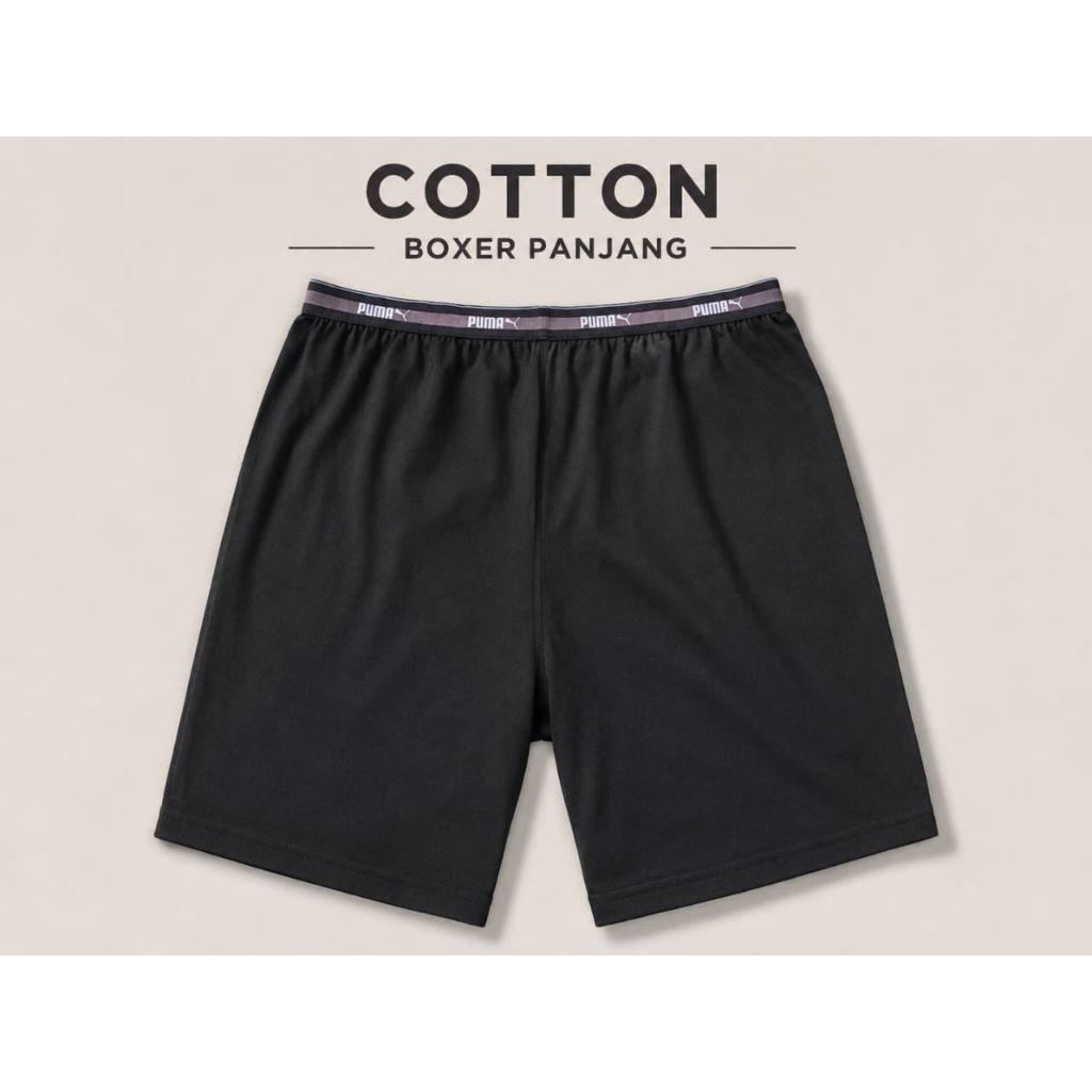 Celana olah raga/Boxer panjang Boxer cotton /Boxer pria Anti Gerah /Celana Dalam pria
