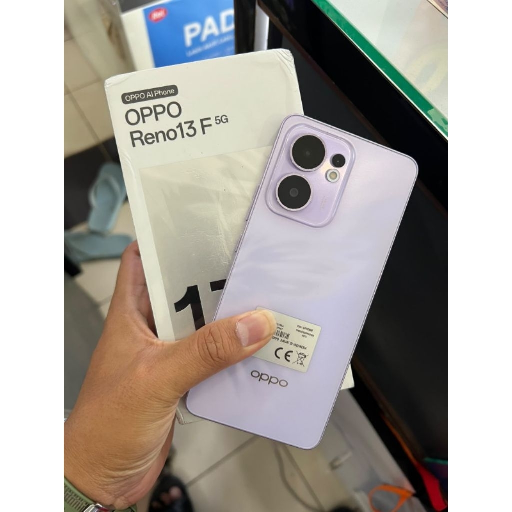 Oppo Reno 13F 5G 8/256 GB Second Fullset Original