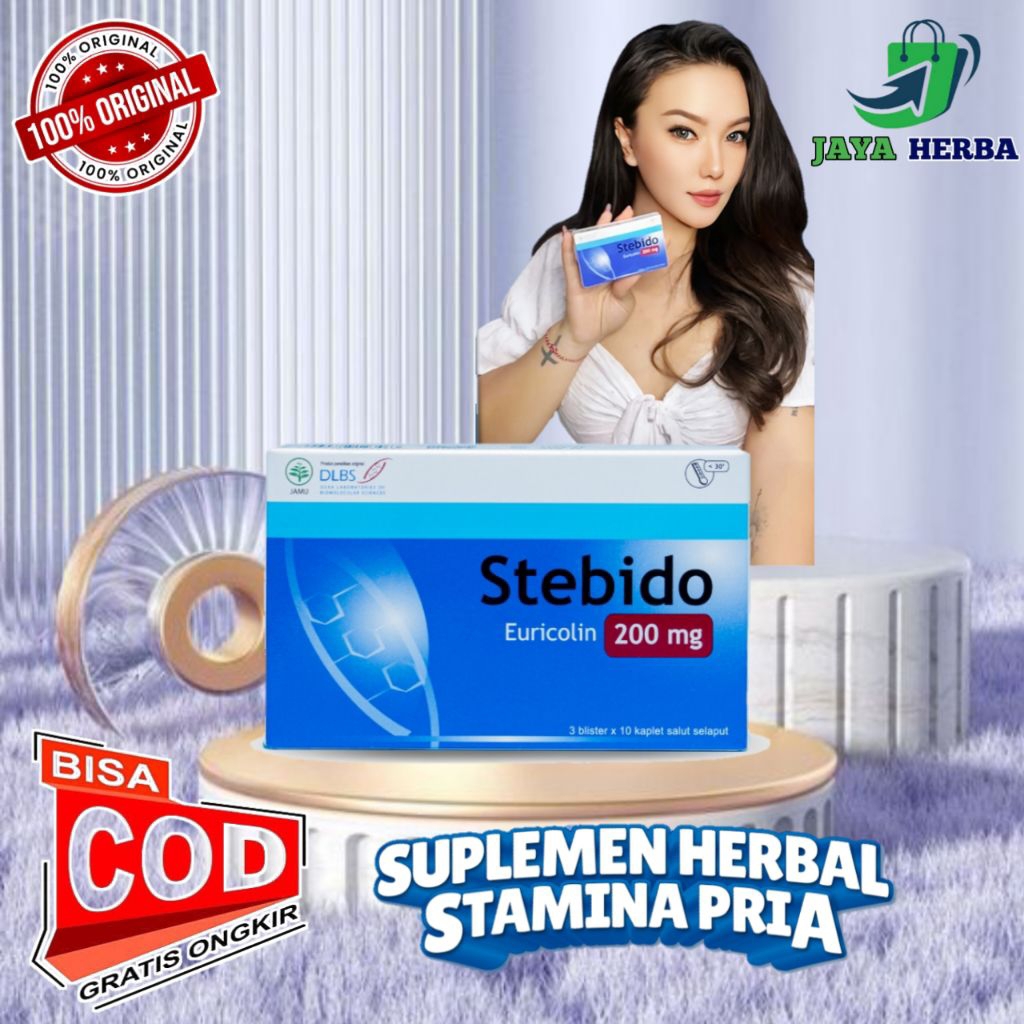 Stebido 1 Box - Stebido 30 Kaplet 200mg Terbaik