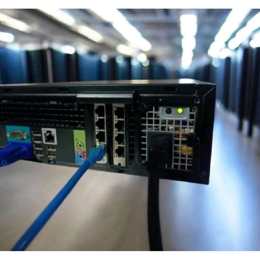 PC Mikrotik x86 Core i7 8cpu  9 Port LAN Gigabit