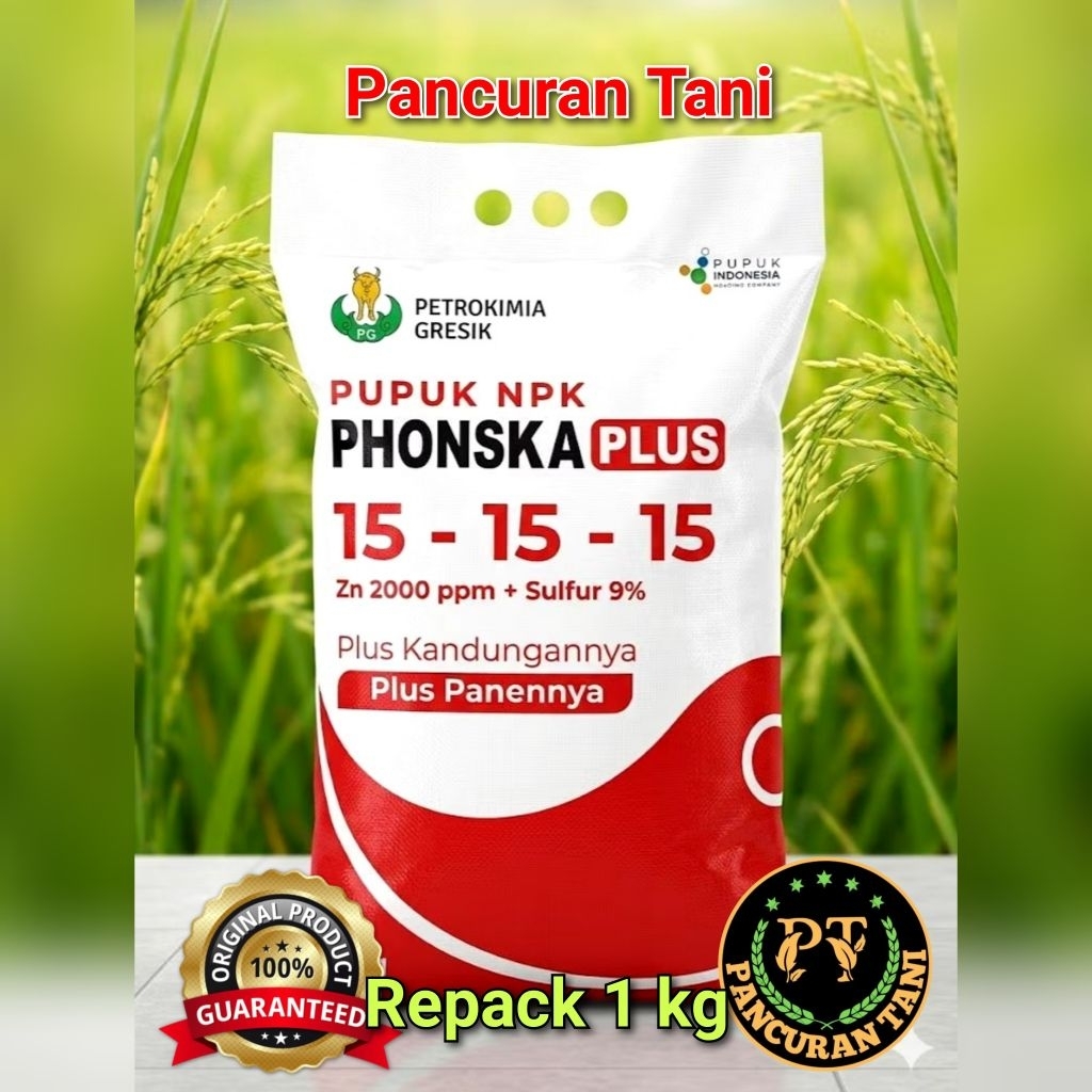 Pupuk Phoska Plus 15 15 15 Original REPACK 1 KG