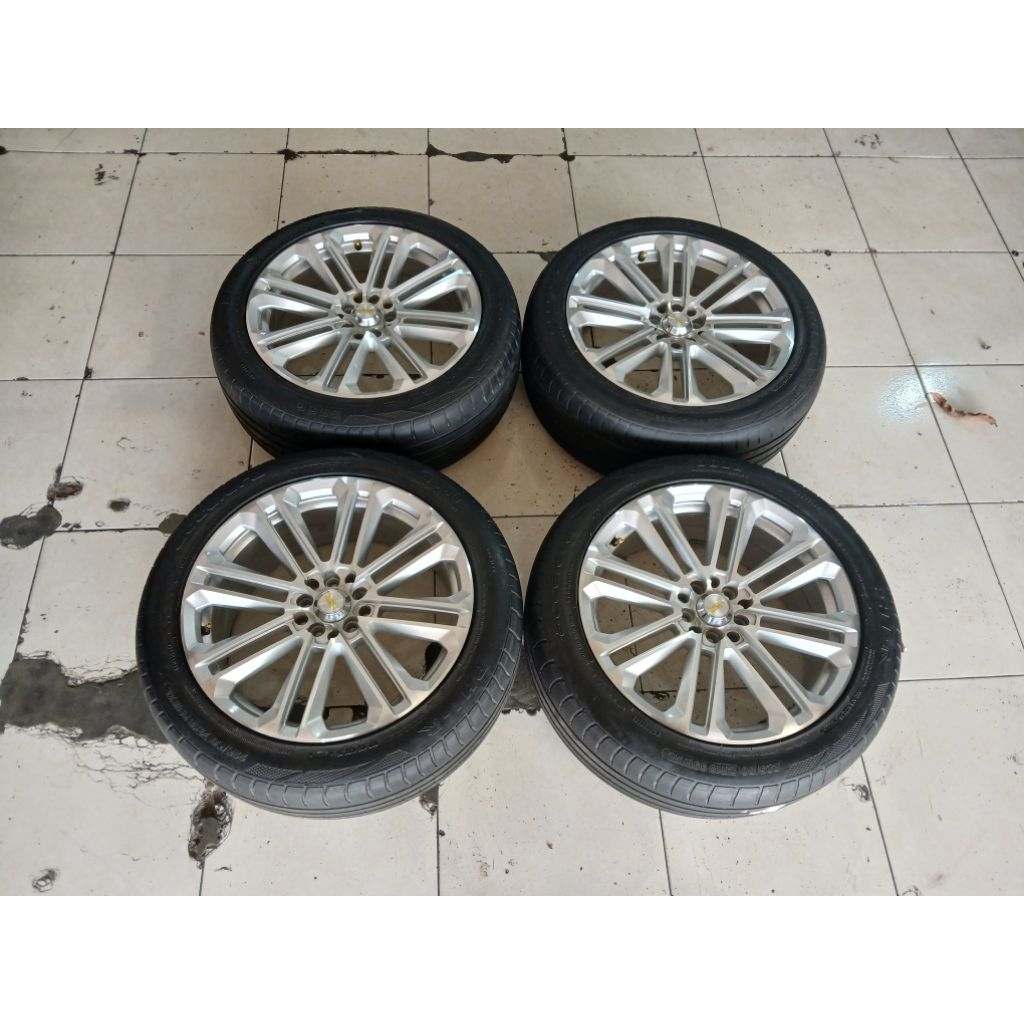 READY VELG SECOND HSR ALKANI RING 18 HOL 5X100/114 PELEK BAN INNOVA,HRV,ALTIS DLL