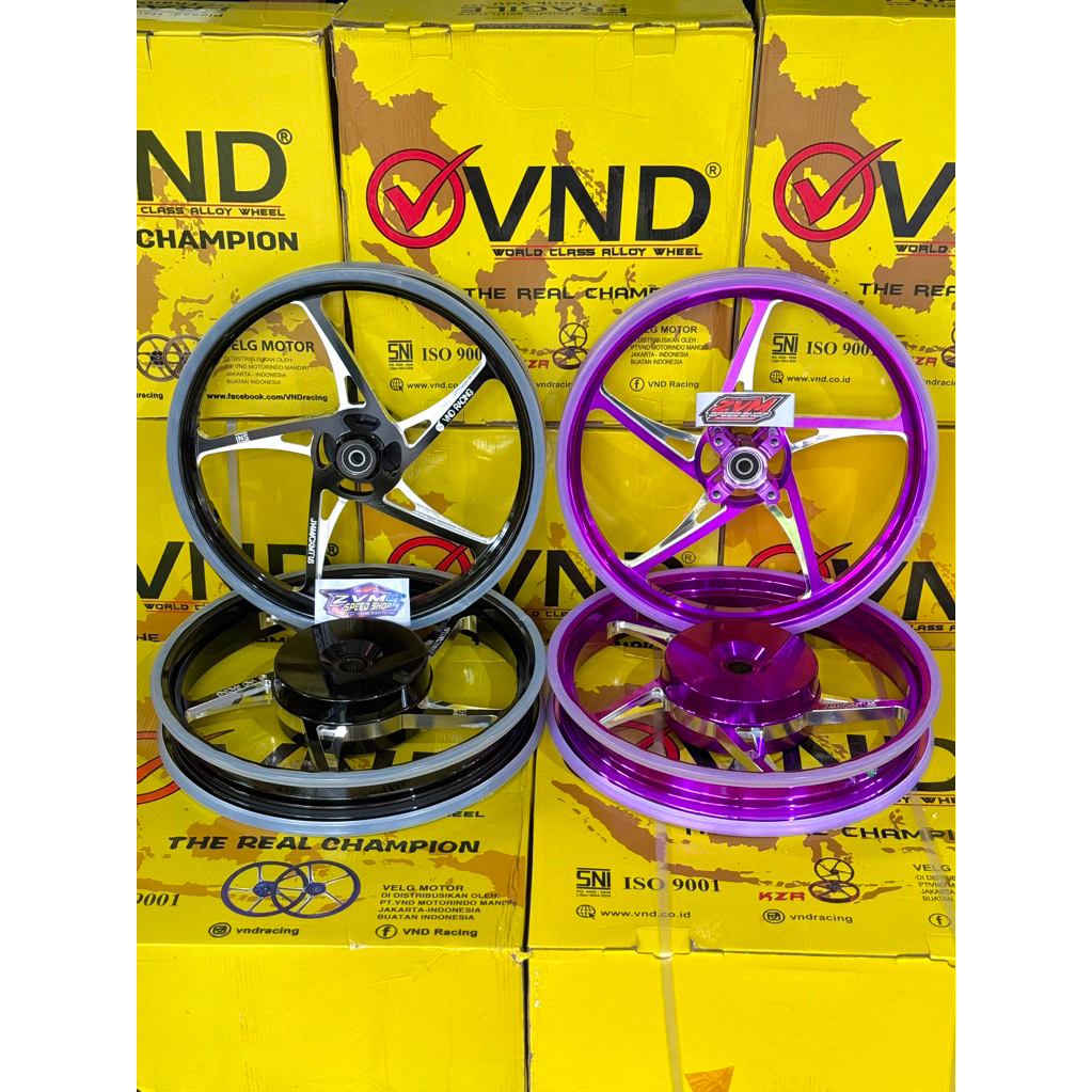 Velg Vnd KZR Ring 14 Beat Scoopy Genio Vario 110 Spacy Velg Vnd Palang 5