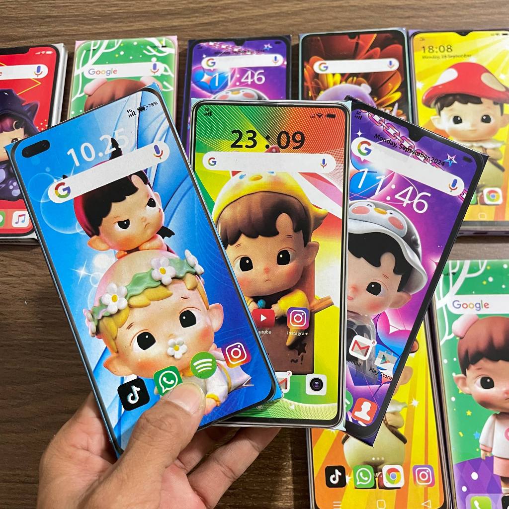 20 Pcs Kotak Kejutan Berhadiah Langsung Model Kotak Hp– Surprise Box Mini Karakter Lucu Hadiah Ultah