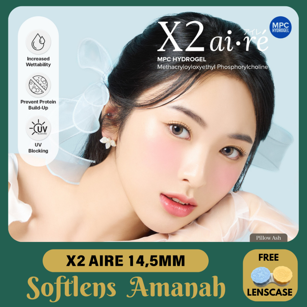 SOFTLENS X2 AIRE 14,5 MM G.DIA 13MM & 13,5MM NATURAL NORMAL MINUS (-0,50 S/D -10,00) / SOFTLENS AMAN