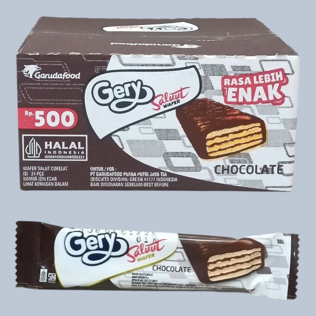 Gery Salut Wafer Coklat 24pcs/box