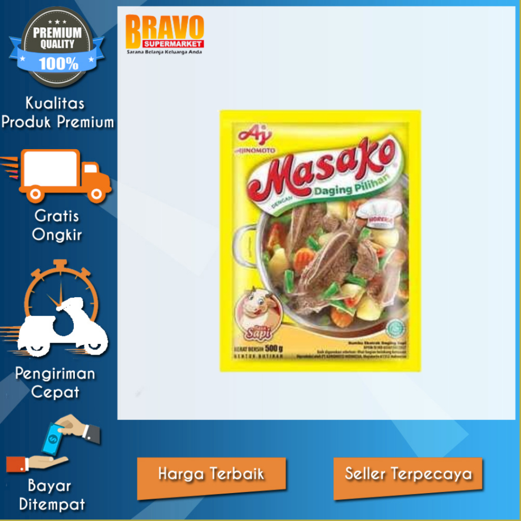 Bravo Supermarket Tulungagung - Masako Sapi 500gr