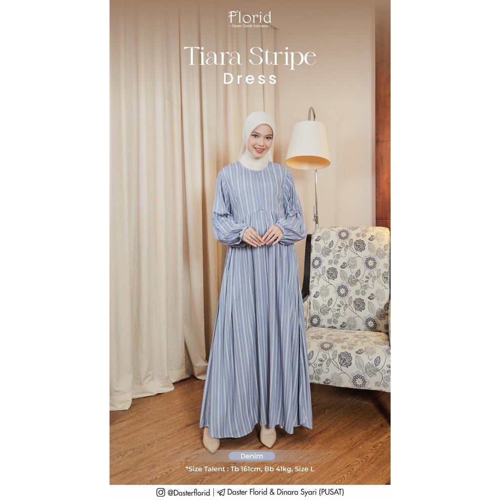 Tiara Stripe Dress