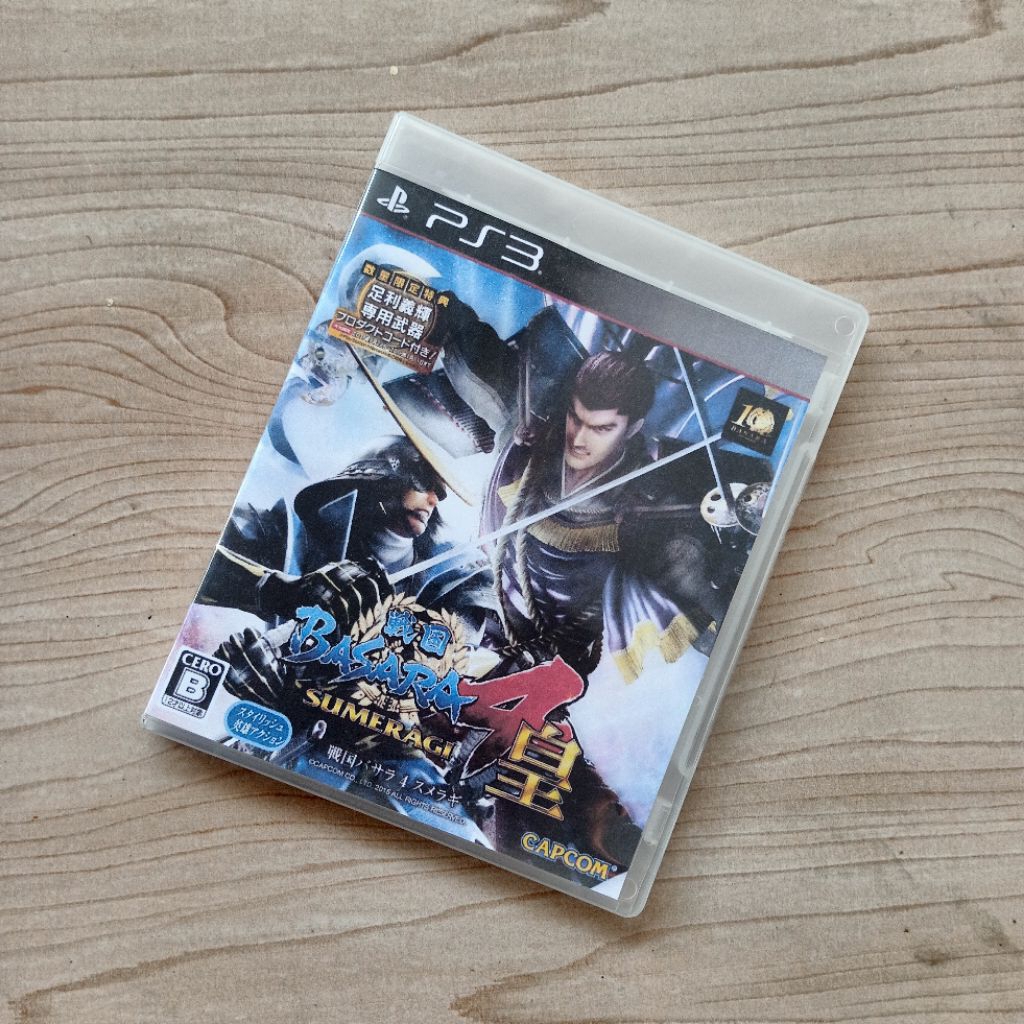 PS3 BD KASET SENGOKU BASARA 4 SUMERAGI ORIGINAL