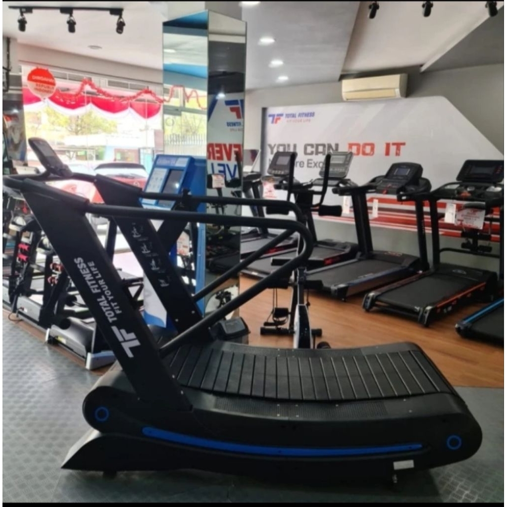Treadmill manual curve komersial