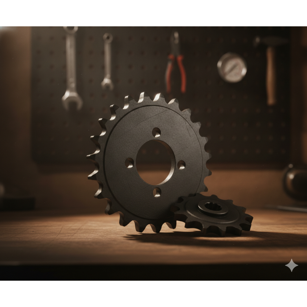 Sprocket Untuk Dinamo Motor Electric Bike  MY1016Z  (7205)