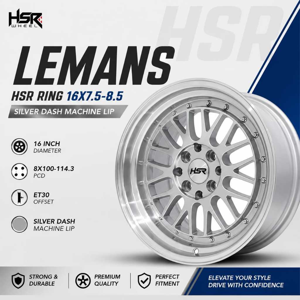 pelek Mobil HSR Model celong Ring 16 Untuk Jazz Yaris Brio