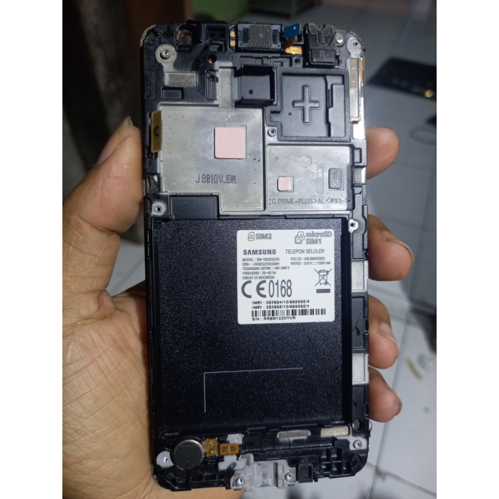 lcd tc samsung j2 frame +frame ori minus