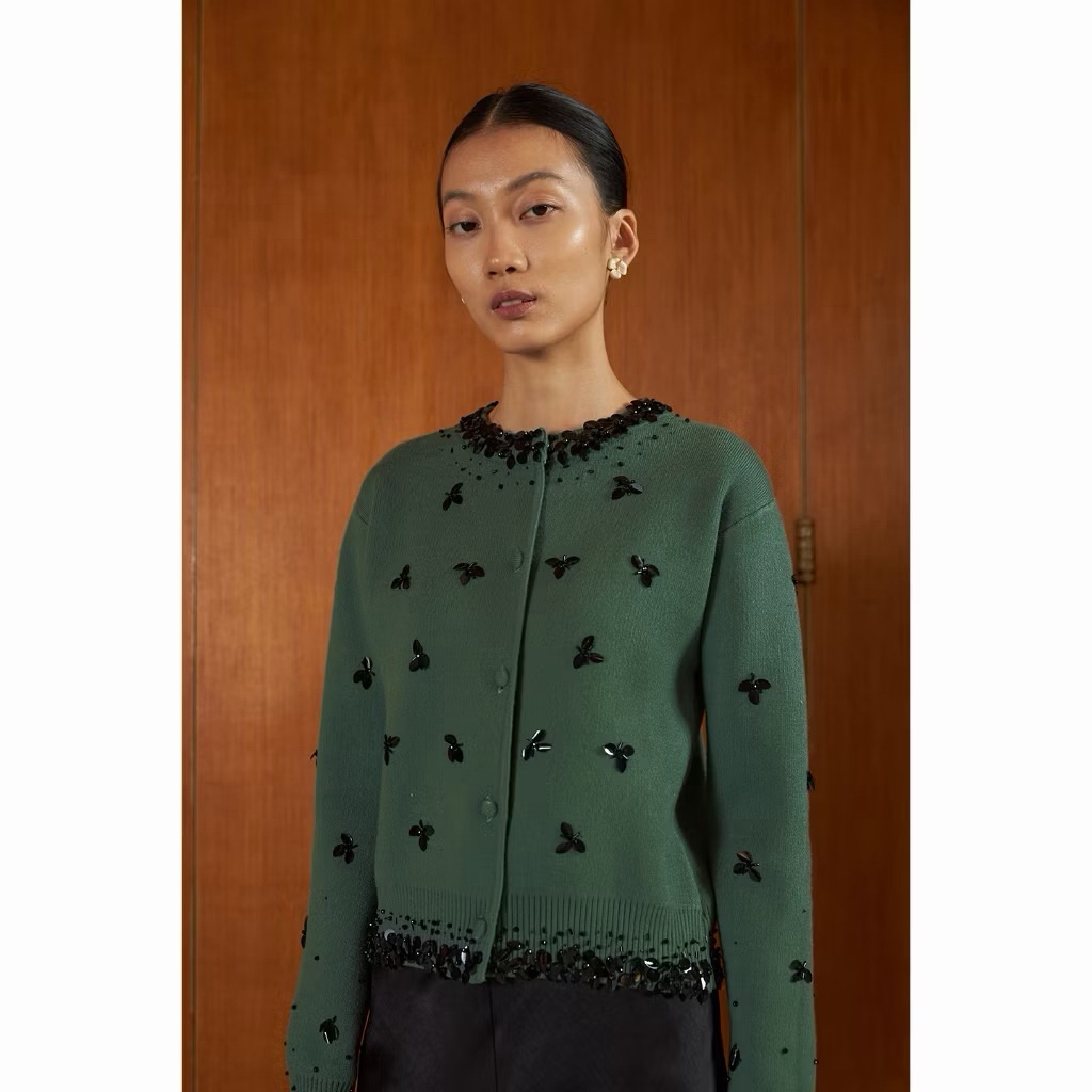 Preloved claude reina cardigan