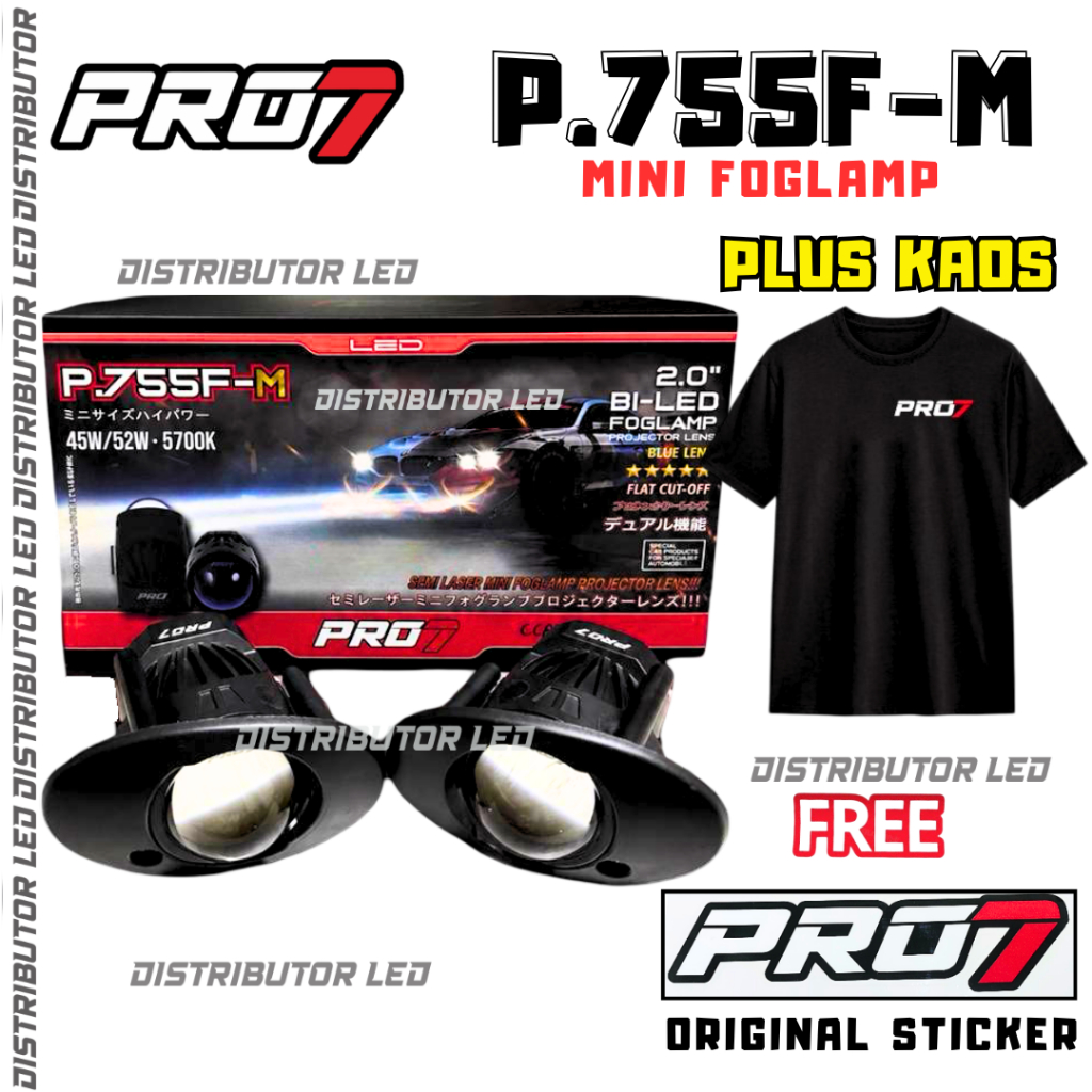 FOGLAMP BILED PRO 7 PRO7 P755FM P.755F-M BILED FOGLAMP PRO 7 PRO7 2INC 2 INCH P755F-M