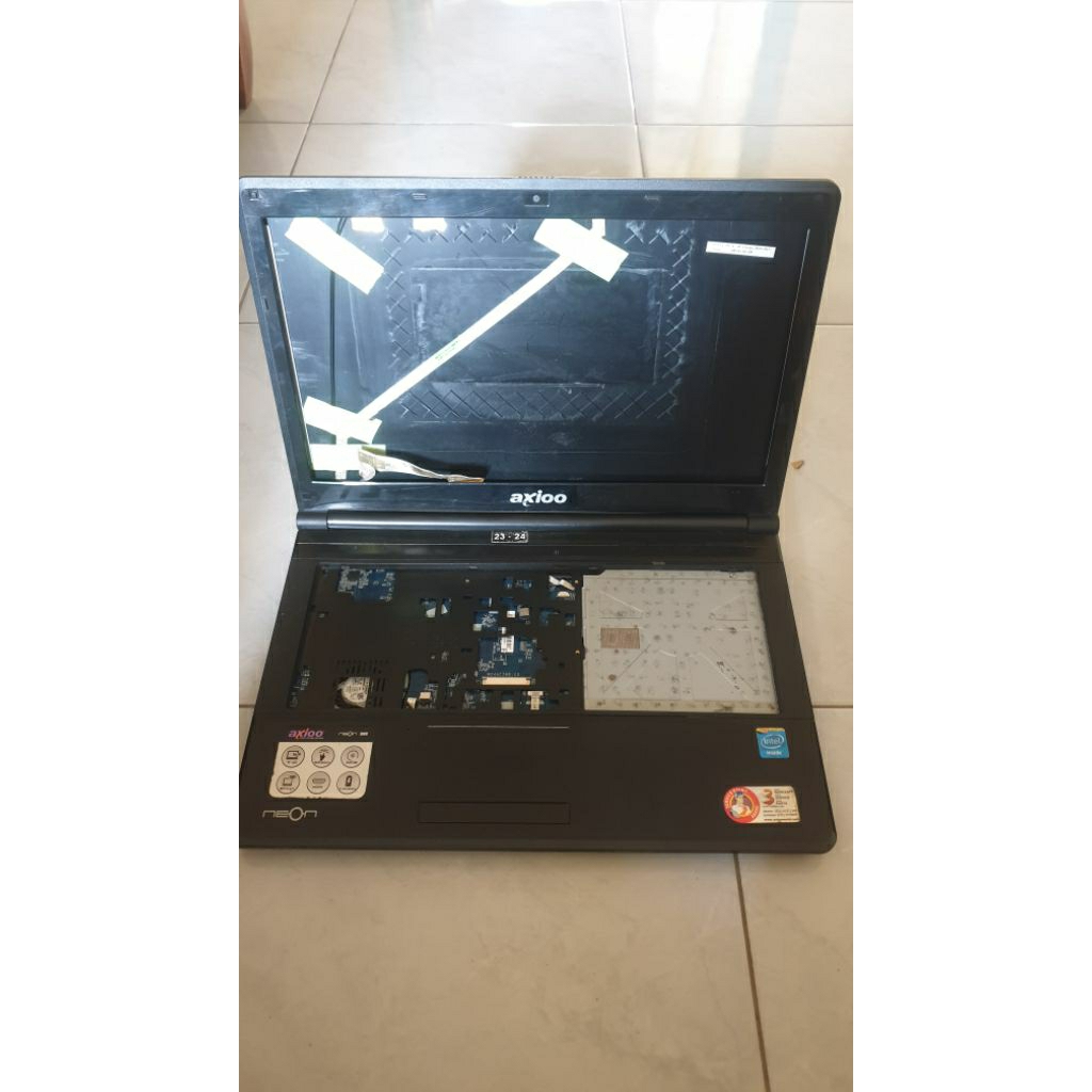casing lap top axioo NEON RNW