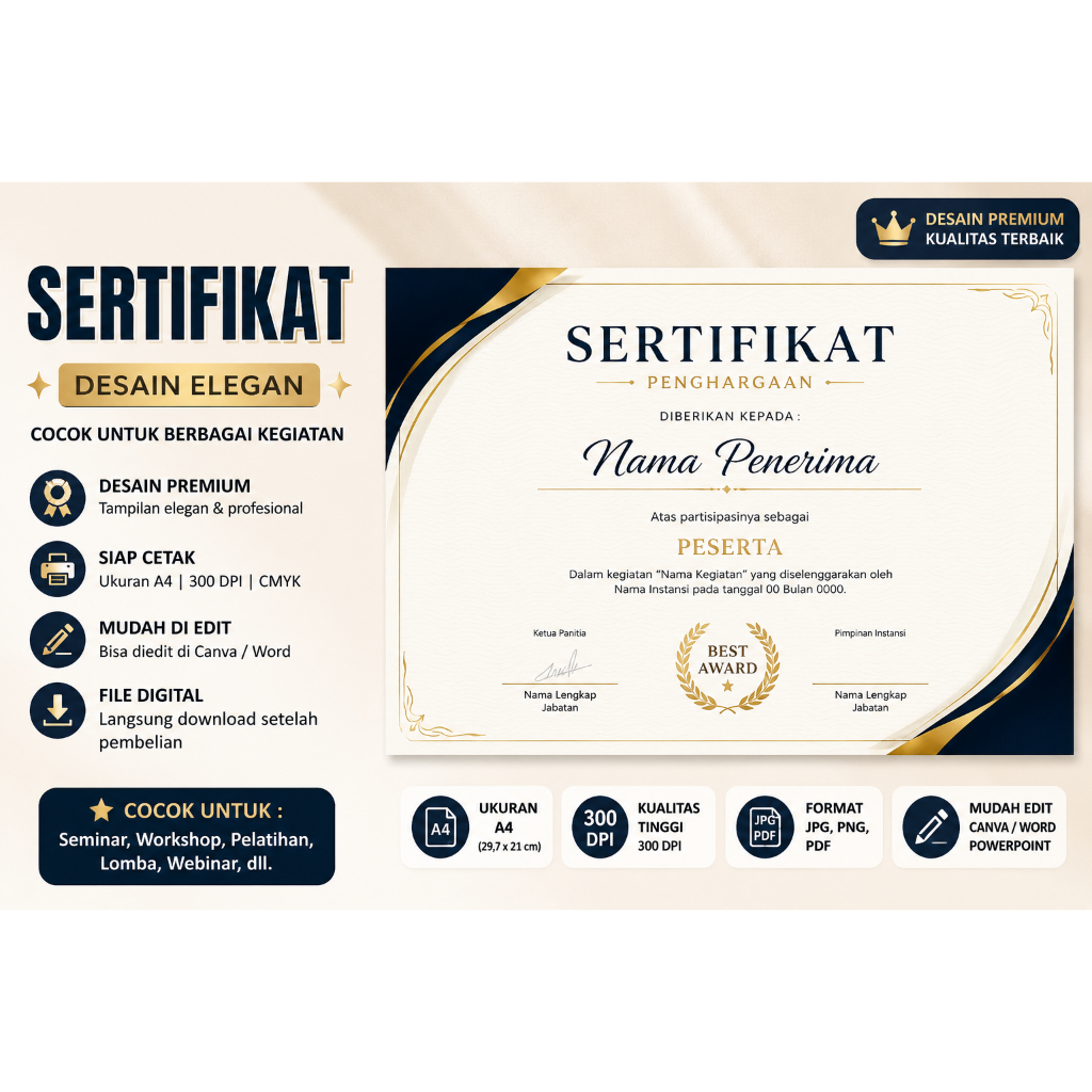 Cetak Sertivikat F4