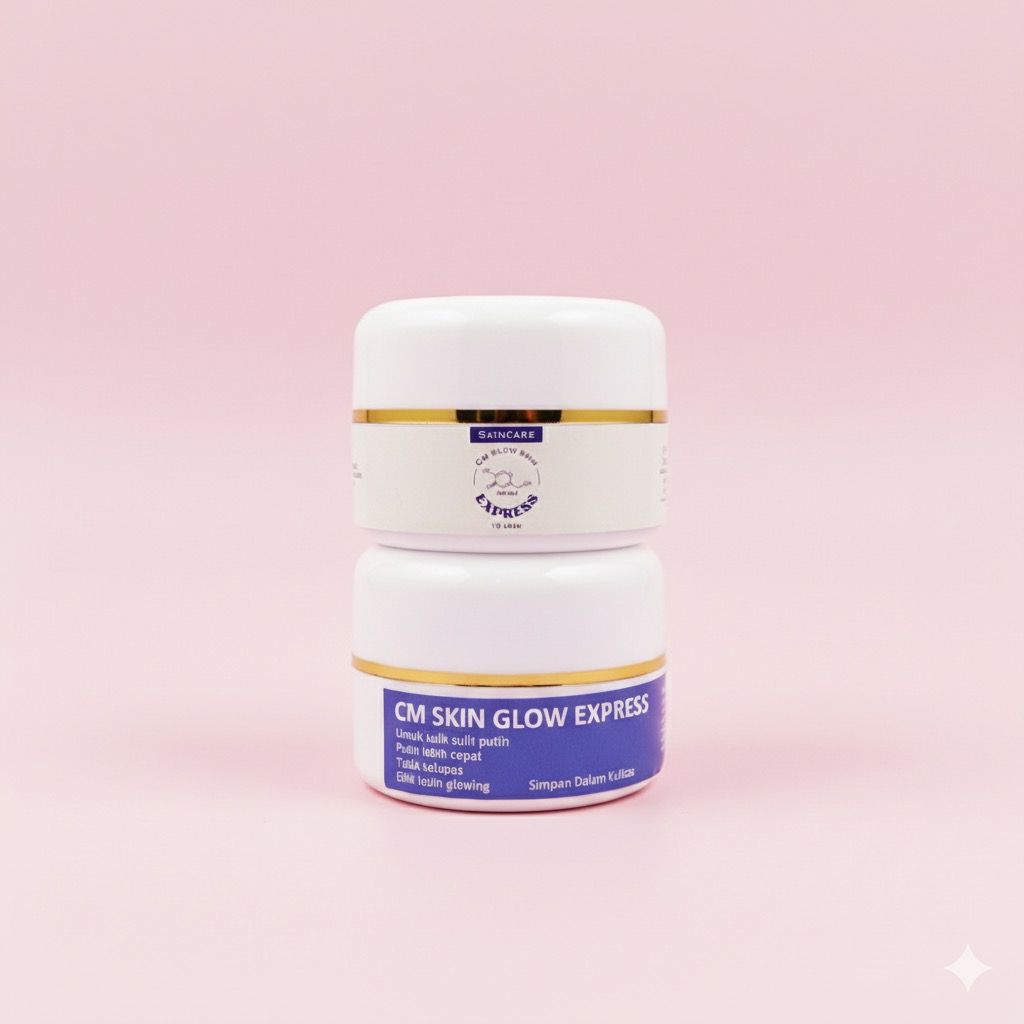 BPOM CREAM MALAM SHINESKIN WHITENING FLEK NIGHT CREAM CM SKIN GLOW EXPRESS KEMASAN LAMA CM FLEK CM A
