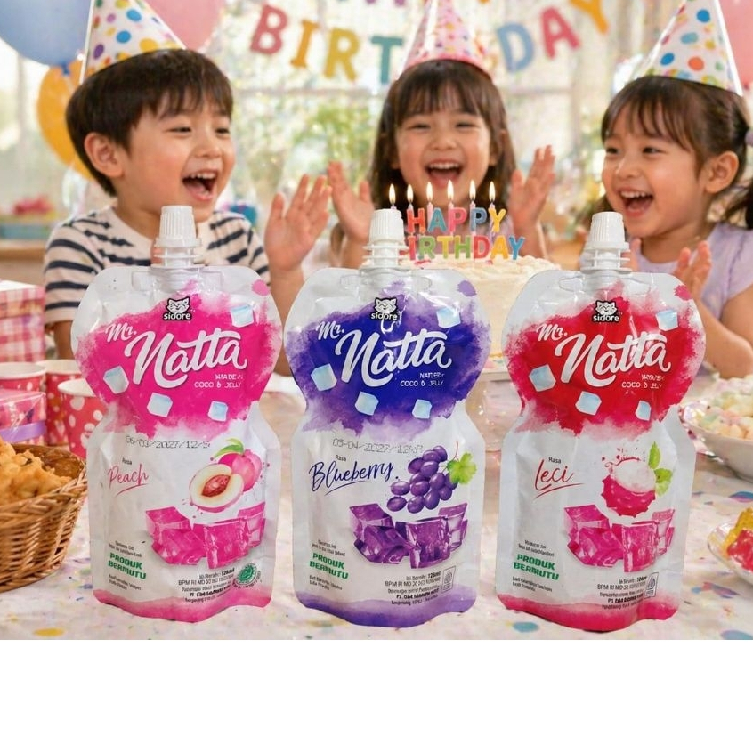 Mr. Natta (Nata De Coco & Jelly) 5 pounch