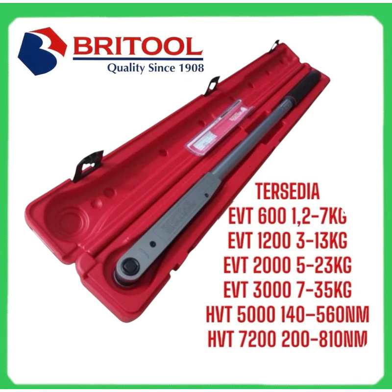 BRITOOL KUNCI TORSI MOMEN EVT 1200 / 2000 / 3000