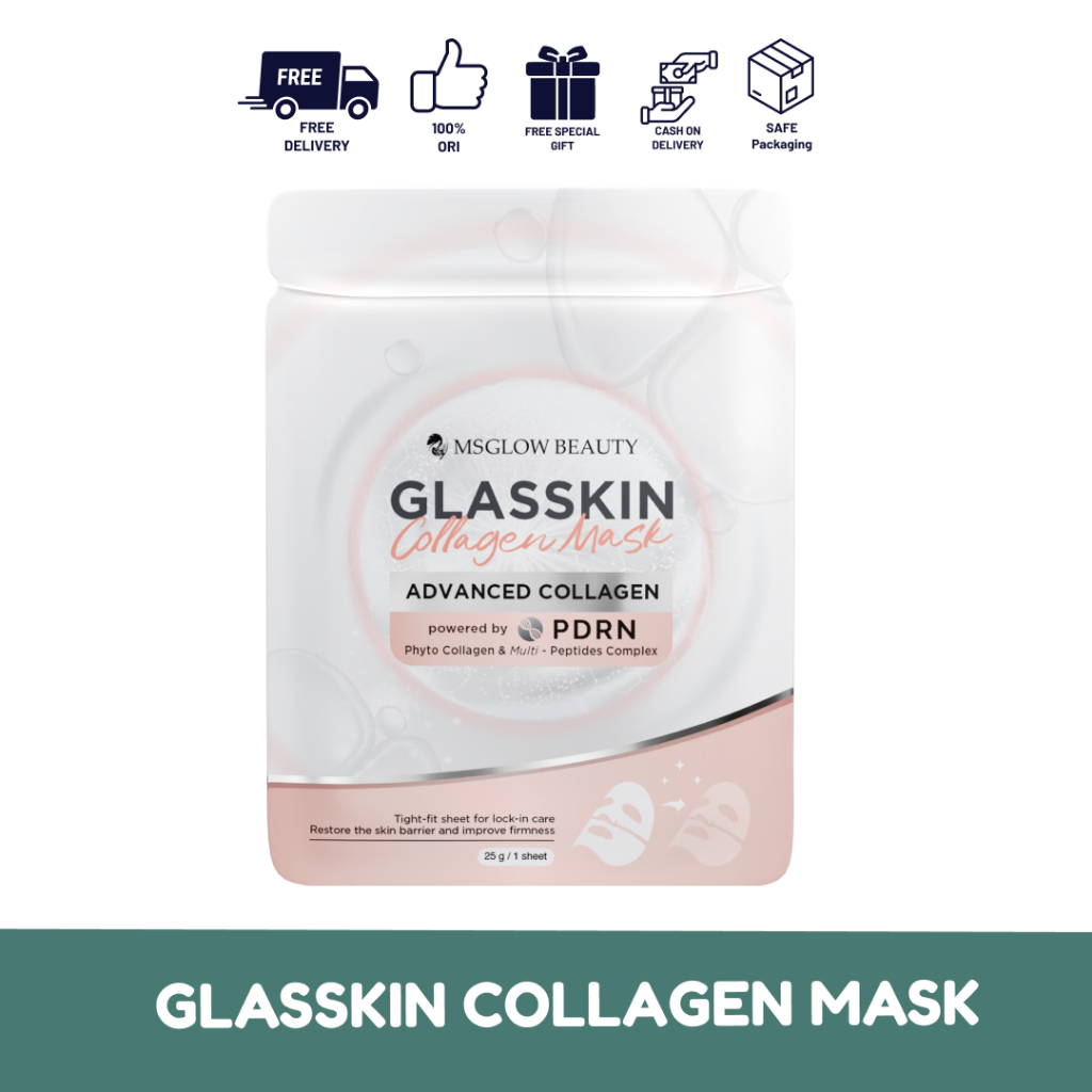 MS Glow - Glasskin Collagen Mask Advanced Collagen