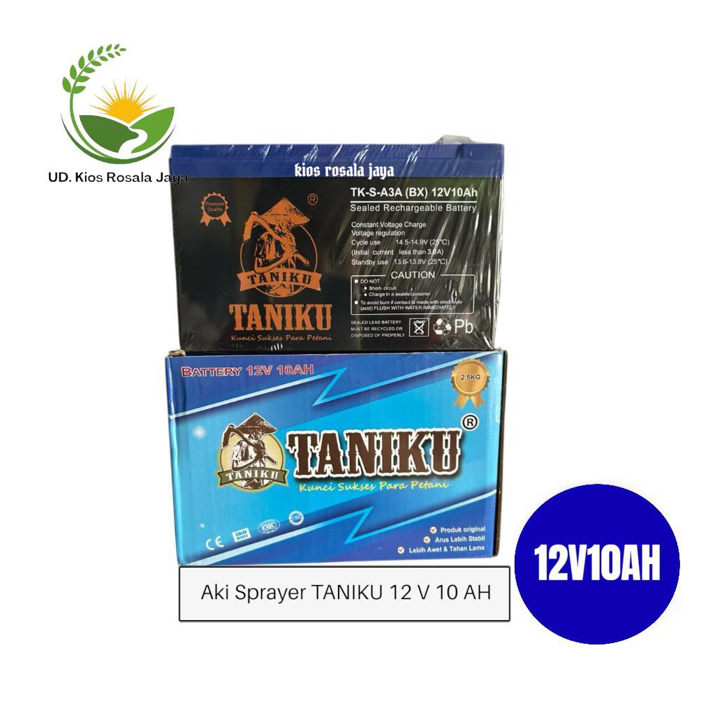 Battery Aki Sprayer TANIKU 12V - 10 AH